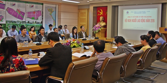 Công ty CP Tư vấn Viglacera tổ chức Hội nghị người lao động năm 2016